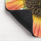 Tapis De Souris Mousepad de tournesol orange (Coin)