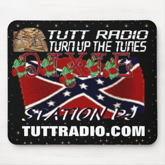 Tapis De Souris Mousepad de Tutt Dixie par radio (Devant)