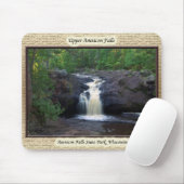 Tapis De Souris Mousepad de Upper Amnicon Falls (Avec souris)