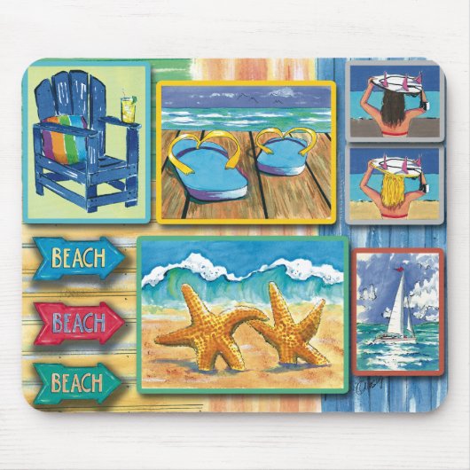 Tapis De Souris Mousepad de vacances (Devant)