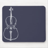 Tapis De Souris Mousepad de violoncelle (Devant)