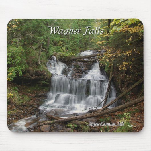 Tapis De Souris Mousepad de Wagner Falls (Devant)