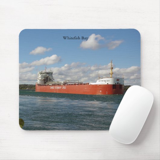 Tapis De Souris Mousepad de Whitefish Bay (Avec souris)
