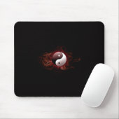 Tapis De Souris mousepad de yin et de yang (Avec souris)