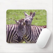 Tapis De Souris Mousepad de zèbre (Avec souris)