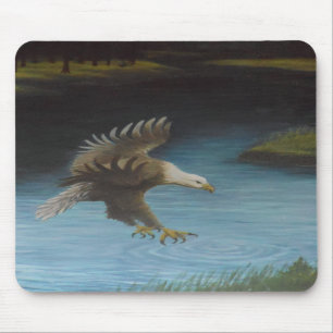 Tapis De Souris Mousepad d'Eagle chauve