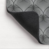 Tapis De Souris Mousepad d'élégance gris doux (Coin)