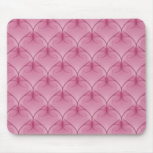 Tapis De Souris Mousepad d'élégance rose doux (Devant)
