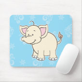 Tapis De Souris Mousepad d'éléphant (Avec souris)