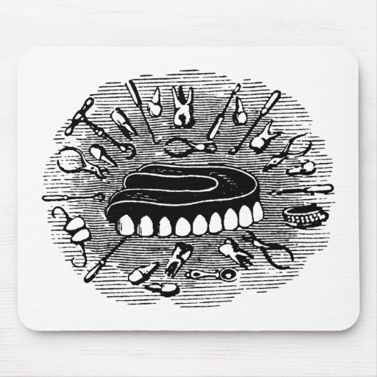 Tapis De Souris Mousepad dentaire (Devant)