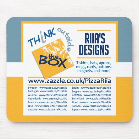 Tapis De Souris Mousepad des conceptions de Riia (Devant)