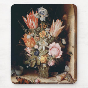 Tapis De Souris Mousepad des fleurs de Van den Berghe
