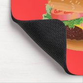 Tapis De Souris Mousepad d'hamburger (Coin)