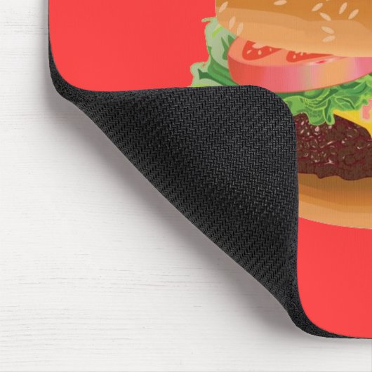 Tapis De Souris Mousepad d'hamburger (Coin)