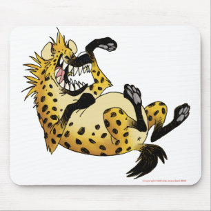 Tapis De Souris Mousepad d'hyène riante