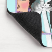 Tapis De Souris Mousepad - diamants et martini (Coin)