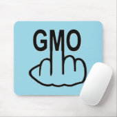 Tapis De Souris Mousepad dit non aux OGM (Avec souris)