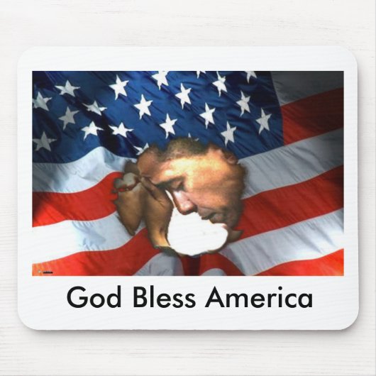 Tapis De Souris Mousepad d'Obama (Devant)