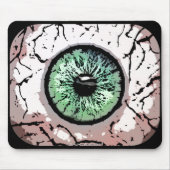 Tapis De Souris Mousepad d'oeil vert (Devant)