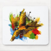 Tapis De Souris Mousepad d'oiseau d'ara (Devant)
