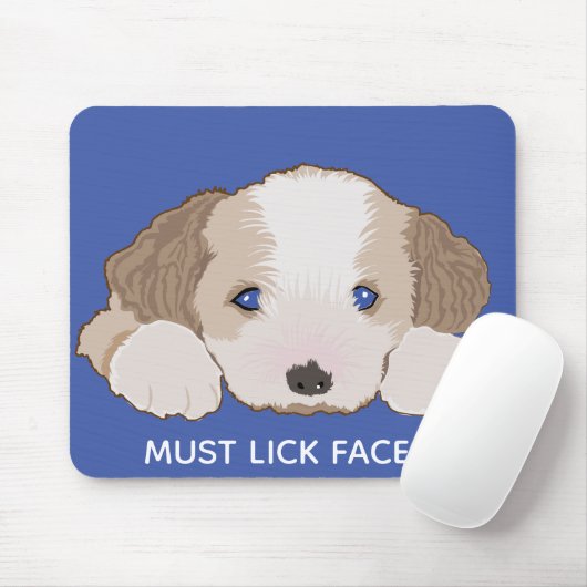 Tapis De Souris Mousepad Doit Lick Visages/Feu Bébé (Avec souris)