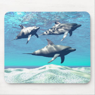 TAPIS DE SOURIS MOUSEPAD DOLPHINS