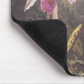 Tapis De Souris mousepad d'Orchidée-n-colibris (Coin)