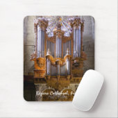 Tapis De Souris Mousepad d'organe de cathédrale de Béziers - (Avec souris)
