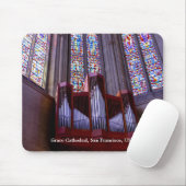 Tapis De Souris Mousepad d'organe de cathédrale de grâce (Avec souris)