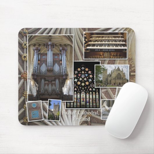 Tapis De Souris Mousepad d'organe d'Exeter (Avec souris)
