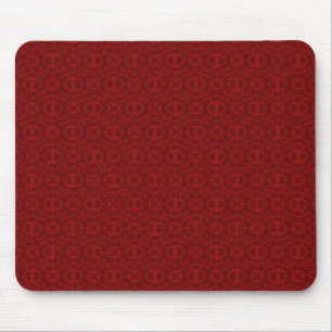 Tapis De Souris Mousepad doux et dainty, rouge foncé