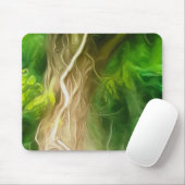 Tapis De Souris Mousepad Dream Arbre vert clair (Avec souris)