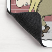 Tapis De Souris Mousepad drôle de chat : L'extrémité est près (Coin)