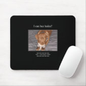 Tapis De Souris mousepad du chat 6 de haiku (Avec souris)