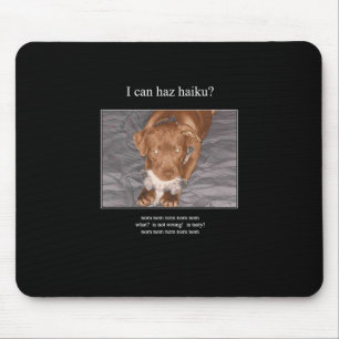 Tapis De Souris mousepad du chat 6 de haiku