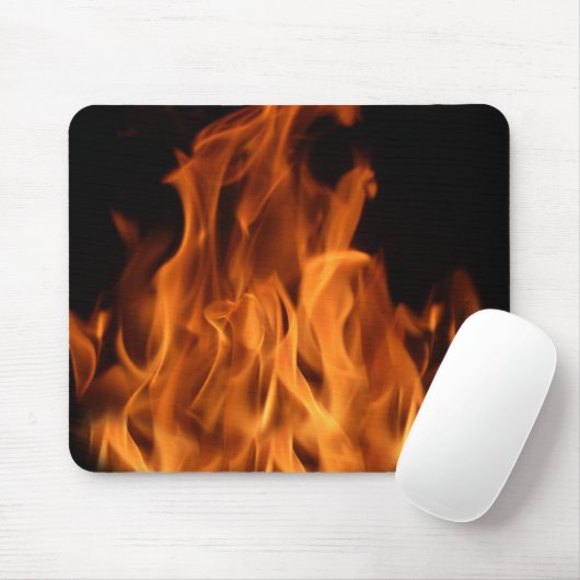 Tapis De Souris Mousepad du feu (Avec souris)