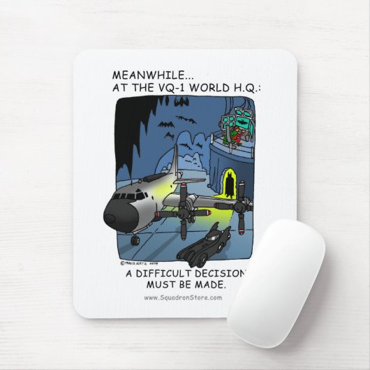 Tapis De Souris Mousepad du QG VQ-1 (Avec souris)