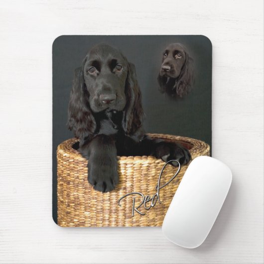 Tapis De Souris Mousepad du rouge (Avec souris)