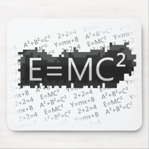 Tapis De Souris Mousepad E=mc2