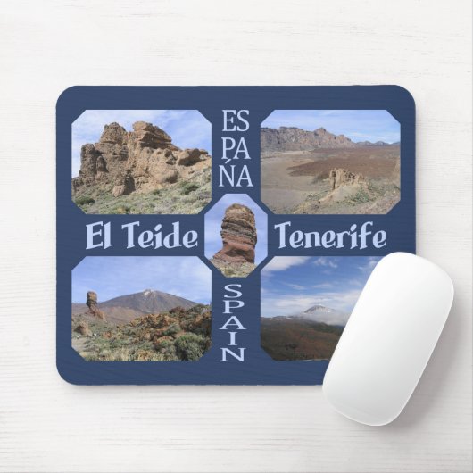 Tapis De Souris Mousepad El Teide (Avec souris)