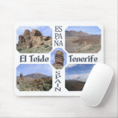 Tapis De Souris Mousepad El Teide (Avec souris)