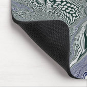 Tapis De Souris Mousepad "Emerald Marble Flow" (Coin)