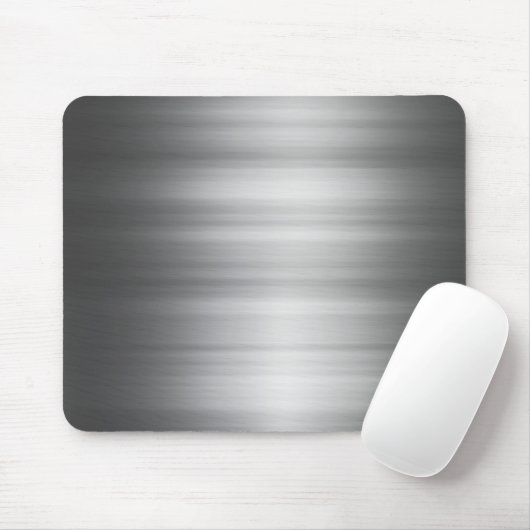 Tapis De Souris Mousepad en aluminium foncé (Avec souris)