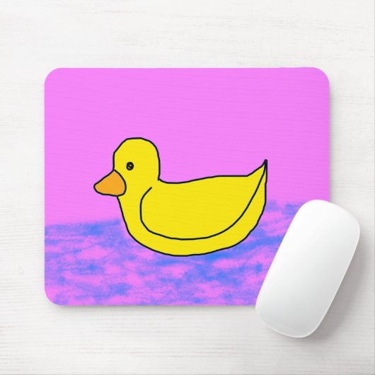 Tapis De Souris Mousepad en caoutchouc mignon (Avec souris)