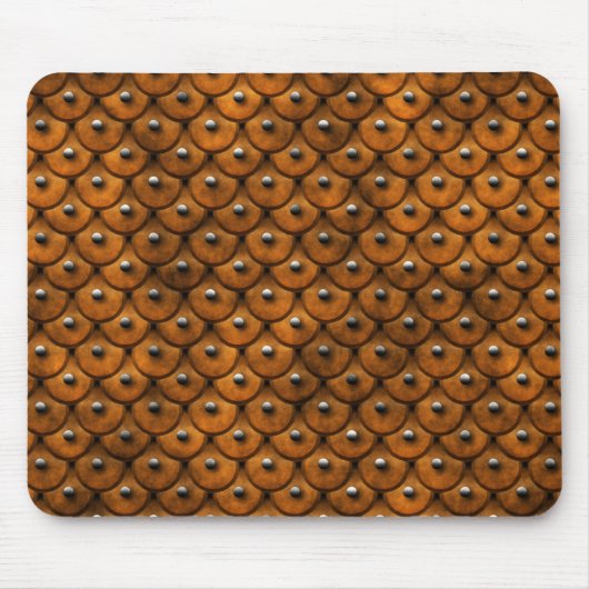 Tapis De Souris Mousepad en cuir étouffé (Devant)