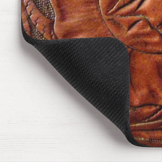 Tapis De Souris Mousepad en cuir usiné (Coin)