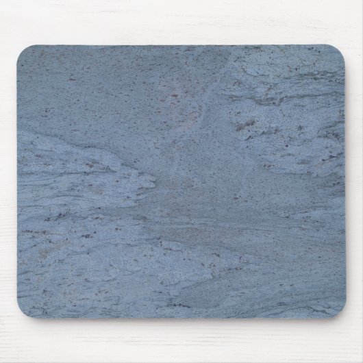 Tapis De Souris Mousepad en marbre gris bleu (Devant)