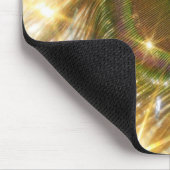 Tapis De Souris Mousepad en plume de paon mousseux (Coin)