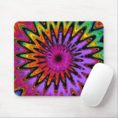 Tapis De Souris Mousepad en spirale abstrait moderne (Avec souris)