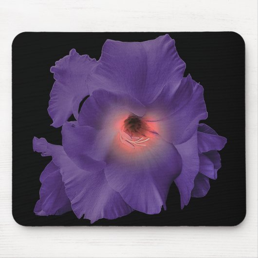 Tapis De Souris Mousepad épée Lily Indigo rose (Devant)